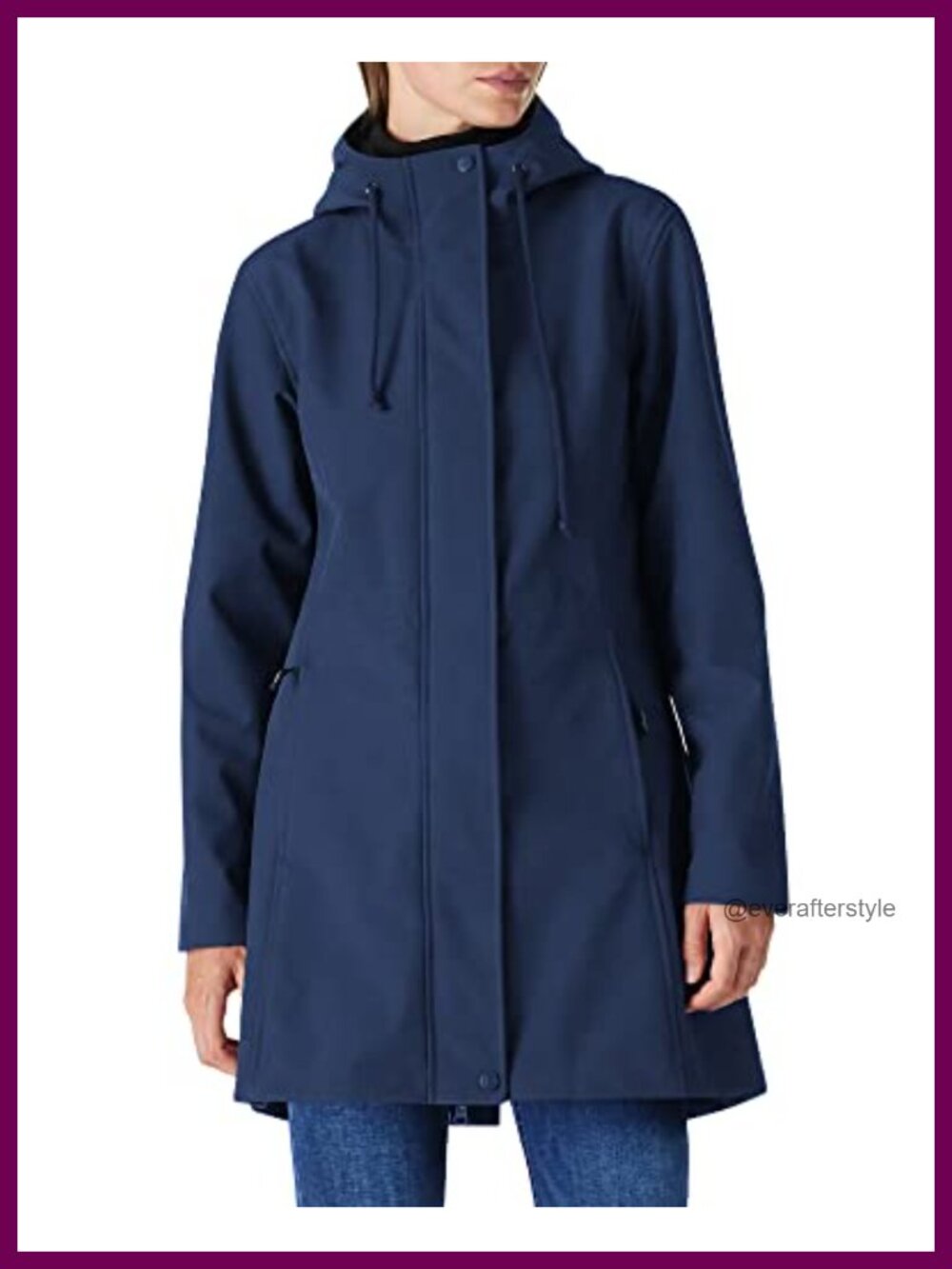 Waterproof Fleece Lined Hooded Softshell Rain Coat Windbreaker